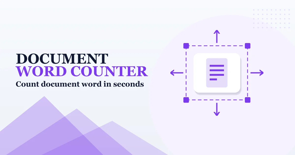 Document Word Counter – free online tool