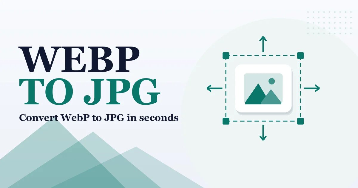 WebP to JPG – free online tool