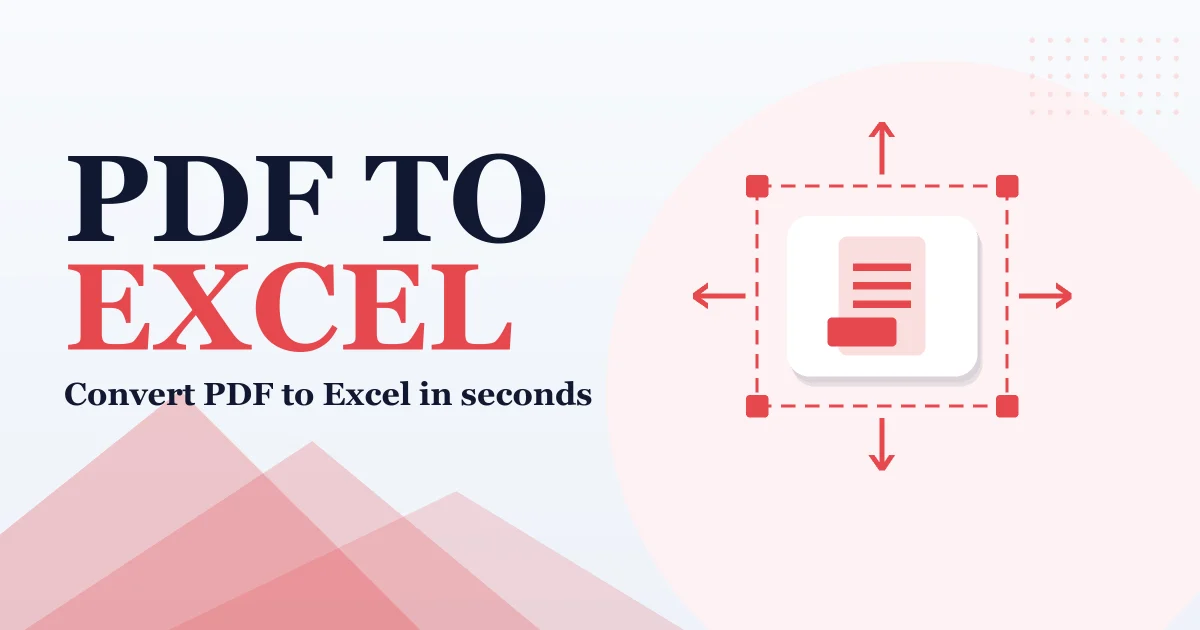 PDF to Excel – free online tool