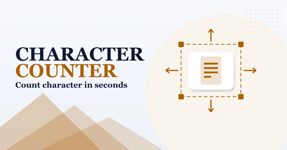 Character Counter – free online tool