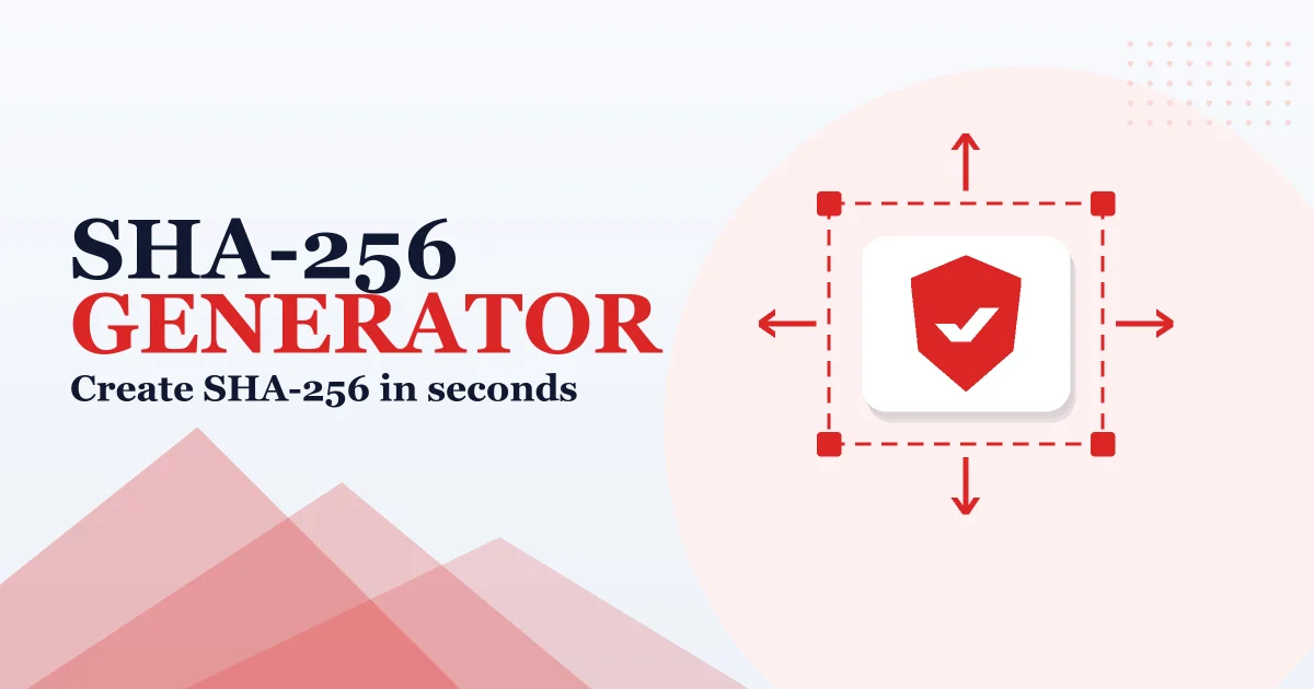 SHA-256 Generator – free online tool