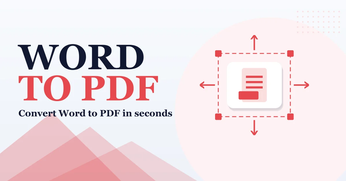 Word to PDF – free online tool