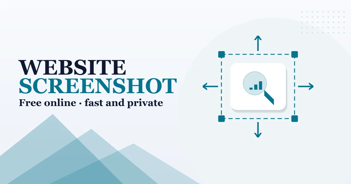 Website Screenshot – free online tool